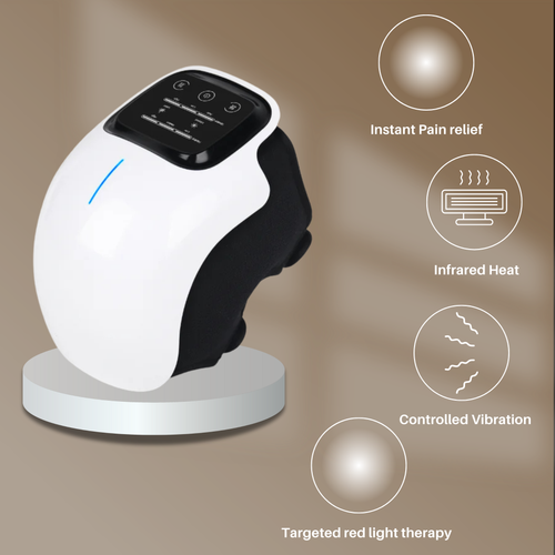 Premium Heated Knee Massager for Pain Relief